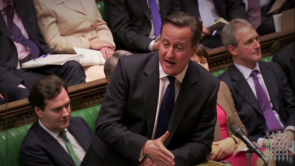 David Cameron Prime Ministers Questions